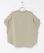FORK&SPOON　ボトルネックギャザースリーブTシャツ