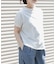 FORK&SPOON　ボトルネックギャザースリーブTシャツ