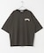 FORK&SPOON　フロッキープリントTシャツ