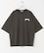 FORK&SPOON　フロッキープリントTシャツ