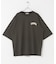 FORK&SPOON　フロッキープリントTシャツ