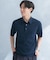 LIFE STYLE TAILOR　ハイゲージ半袖ニットポロシャツ