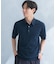 LIFE STYLE TAILOR　ハイゲージ半袖ニットポロシャツ
