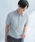 LIFE STYLE TAILOR　ハイゲージ半袖ニットポロシャツ