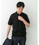 LIFE STYLE TAILOR　ハイゲージ半袖ニットポロシャツ