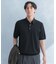 LIFE STYLE TAILOR　ハイゲージ半袖ニットポロシャツ