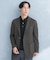 LIFE STYLE TAILOR　メランジニットイージージャケット
