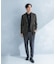 LIFE STYLE TAILOR　メランジニットイージージャケット