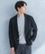 LIFE STYLE TAILOR　メランジニットイージージャケット