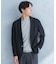 LIFE STYLE TAILOR　メランジニットイージージャケット