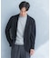 LIFE STYLE TAILOR　メランジニットイージージャケット