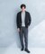 LIFE STYLE TAILOR　メランジニットイージージャケット
