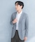 LIFE STYLE TAILOR　メランジニットイージージャケット