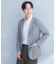 LIFE STYLE TAILOR　メランジニットイージージャケット
