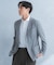 LIFE STYLE TAILOR　メランジニットイージージャケット
