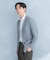 LIFE STYLE TAILOR　メランジニットイージージャケット