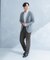 LIFE STYLE TAILOR　メランジニットイージージャケット