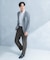 LIFE STYLE TAILOR　メランジニットイージージャケット