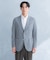 LIFE STYLE TAILOR　メランジニットイージージャケット