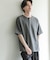 アソートヘンリーネックショートスリーブTシャツ
