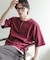 アソートヘンリーネックショートスリーブTシャツ