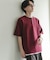 アソートヘンリーネックショートスリーブTシャツ