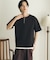 アソートヘンリーネックショートスリーブTシャツ