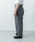 ATON　WOOL GAUZE EASY PANTS