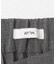 ATON　WOOL GAUZE EASY PANTS