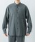ATON　WOOL GAUZE LOOSE FIT SHIRTS
