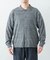 ATON　C／W BOUCLE POLO CARDIGAN