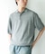 『洗濯可／UVカット』『URTECH』Aircare ショートスリーブニットポロ