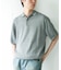 『洗濯可／UVカット』『URTECH』Aircare ショートスリーブニットポロ