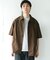 『速乾／イージーケア／UVカット』『URTECH』Aircare ショートスリーブシャツジャケット