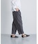 コットンワッシャーサルエルパンツ