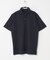 LIFE STYLE TAILOR　カッタウェイ鹿の子半袖プルオーバー