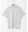 LIFE STYLE TAILOR　カッタウェイ鹿の子半袖プルオーバー