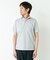 LIFE STYLE TAILOR　カッタウェイ鹿の子半袖プルオーバー