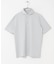 LIFE STYLE TAILOR　カッタウェイ鹿の子半袖プルオーバー