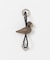 KAY BOJESEN DENMARK　キーチェーン Bird silver