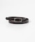 スクエアバックルレザーベルト