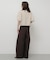 フサフサハーフスリーブニット