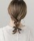 レオパードリボンヘアポニー