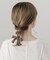 レオパードリボンヘアポニー