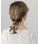 レオパードリボンヘアポニー