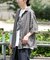 『速乾』パナマライク リラックスチェックシャツ