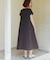 『吸水速乾／UVカット／イージーケア』『別注』THOUSAND MILE×URBAN RESEARCH　FRENCH SLEEVE DRESS