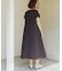 『吸水速乾／UVカット／イージーケア』『別注』THOUSAND MILE×URBAN RESEARCH　FRENCH SLEEVE DRESS