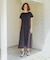 『吸水速乾／UVカット／イージーケア』『別注』THOUSAND MILE×URBAN RESEARCH　FRENCH SLEEVE DRESS
