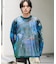 『別注』The Met×SENSE OF PLACE　シアーロングTシャツ(モネ)